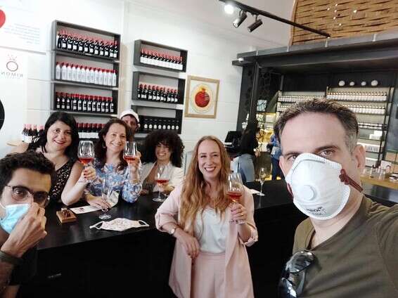 מפגש רווקים ורווקות ביקב רימון // צילום: עמית אוסקר